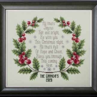 Glendon Place, Cross Stitch Pattern, A Christmas Blessing, GP308