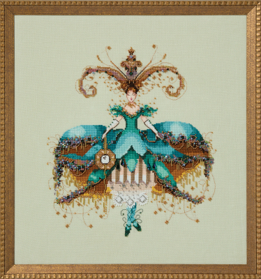 Mirabilia Designs, Cross Stitch Pattern, MD203, Coco