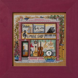 Mill Hill, Counted Glass Bead Cross Stitch Kit, Music Shop, MH142611