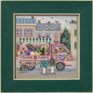 Mill Hill, Counted Glass Bead Cross Stitch Kit, Flower Truck, MH142614