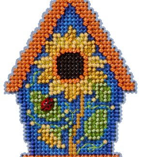 Mill Hill, Beaded Cross Stitch Kit, Painted Birdhouse, MH182615