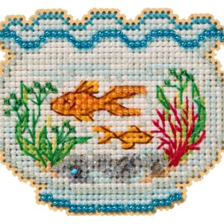 Mill Hill, Beaded Cross Stitch Kit, Fish Bowl, MH182616