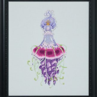 Nora Corbett Designs, Cross Stitch Pattern, NC371, Daughters of the Wild: Miss Jellyfish