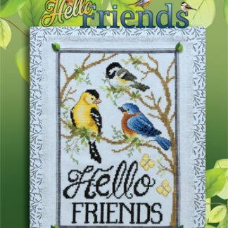 Stoney Creek, Cross Stitch Pattern, Leaflet 707, Hello Friends