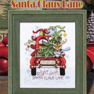 Stoney Creek, Cross Stitch Pattern, Leaflet 713, Santa Claus Lane