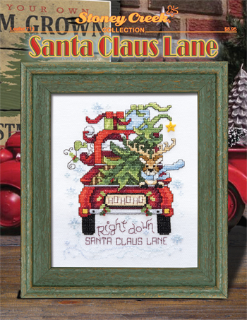 Stoney Creek, Cross Stitch Pattern, Leaflet 713, Santa Claus Lane