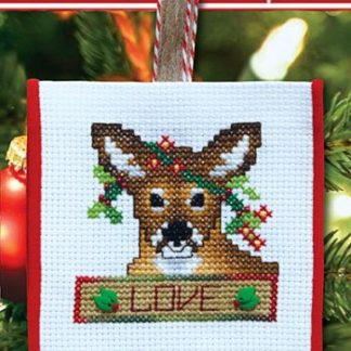 Stoney Creek, Cross Stitch Pattern, ORN088, Deer Love