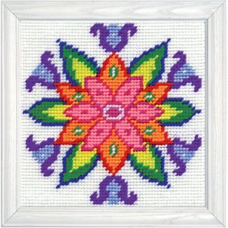 Design Works Crafts, Needlepoint Kit, Lotus, 2628