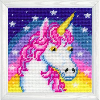 Design Works Crafts, Needlepoint Kit, Unicorn, 2632