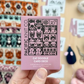 Pacific Knit Co, Doodle Card Deck, Cat