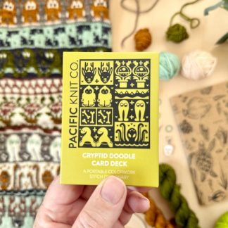 Pacific Knit Co, Doodle Card Deck, Cryptid (Creatures)