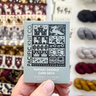 Pacific Knit Co, Doodle Card Deck, Fantasy (Mythical Creatures, Castles, etc.)
