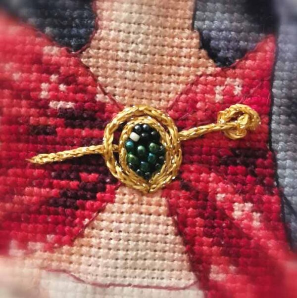 NIMUE, Cross Stitch Pattern, Viviane, The Lady of the Lake, 176G - Image 3