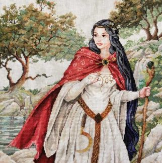 NIMUE, Cross Stitch Pattern, Viviane, The Lady of the Lake, 176G