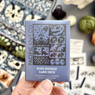 Pacific Knit Co, Doodle Card Deck, Dino