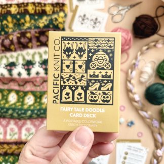 Pacific Knit Co, Doodle Card Deck, Fairy Tale (Castles, Dragons, Crowns)