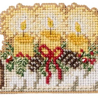 Mill Hill, Beaded Cross Stitch Kit, Yule Log, MH1826234