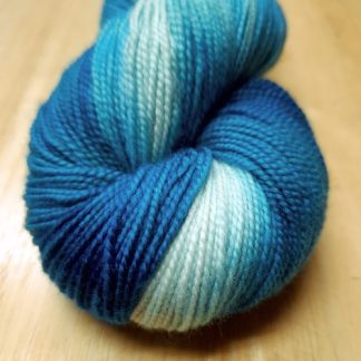 Copper Centaur Studios, Hand-dyed Yarn, Centaur Sock, 2-ply Fingering (Merino wool, nylon Blend), 100 g, Atlantis