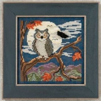 Mill Hill, Counted Glass Bead Cross Stitch Kit, Night Owl, MH142203