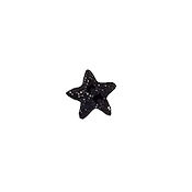 Stoney Creek, Buttons, SB575BKS, Cosmic Black Star, Small, 1 pc